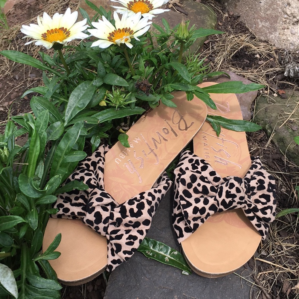 🤎🖤Leopard sandals for women🖤🤎 - Picture 2 of 9